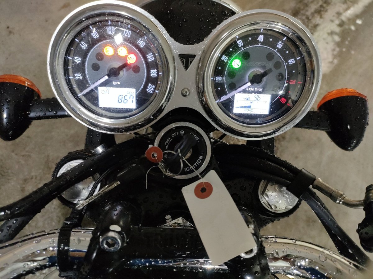 Triumph BONNEVILLE T100 2025, рама SMTD4BG25STCK0426 – мотоцикл из Японии с аукциона JBA, фото 5