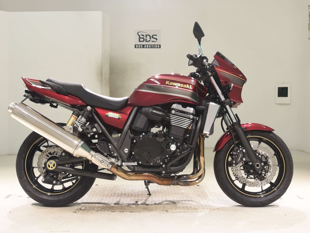 Kawasaki ZRX1200 DAEG 2016, рама ZRT20D-023245 – мотоцикл из Японии с аукциона BDS, фото 1