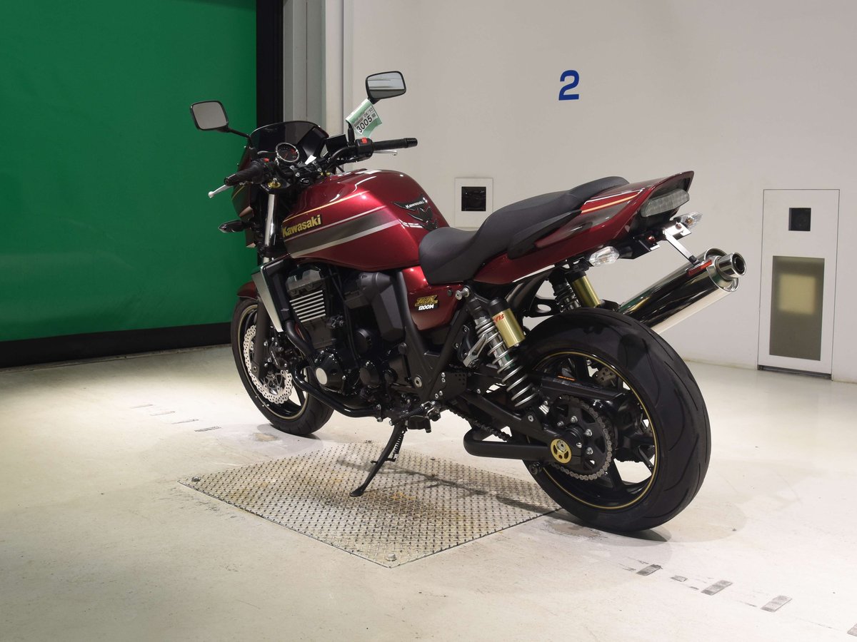 Kawasaki ZRX1200 DAEG 2016, рама ZRT20D-023245 – мотоцикл из Японии с аукциона BDS, фото 6