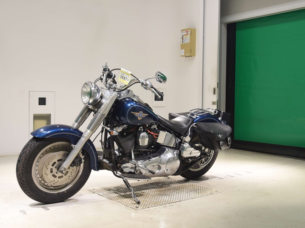 HD FATBOY FLSTF1340 1997, рама 1HD1BML16WY017372 – мотоцикл из Японии с аукциона BDS, фото 4