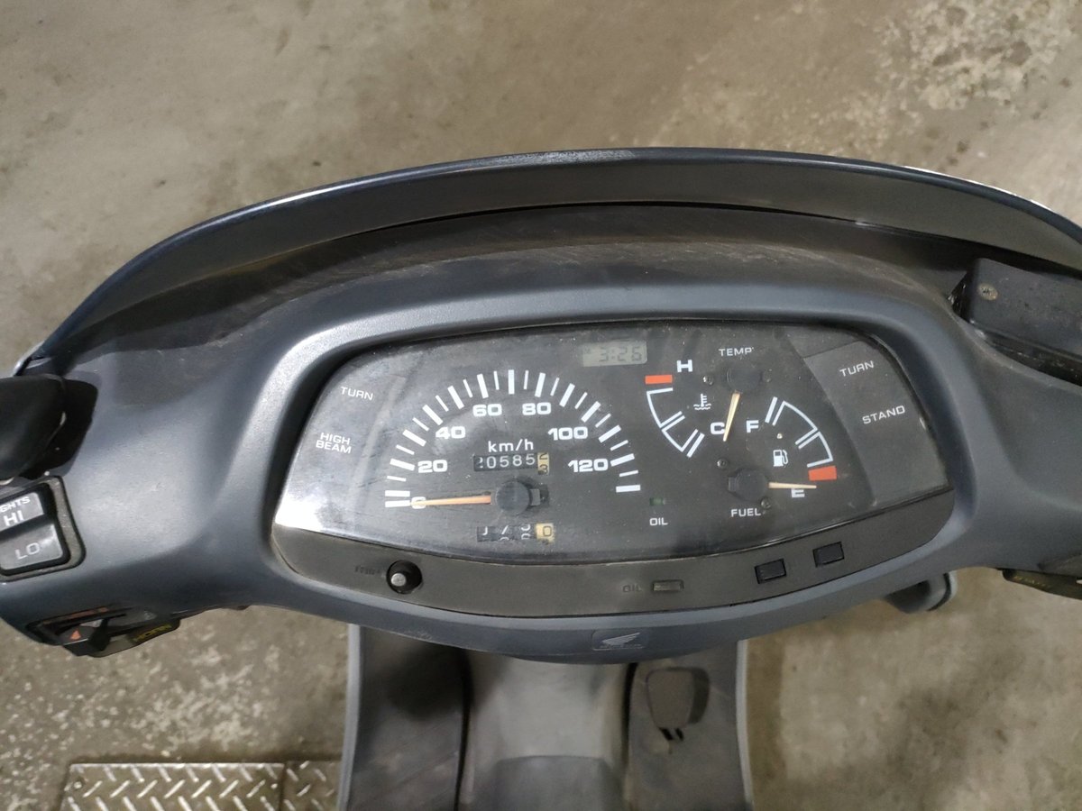 Honda FREEWAY 1989, рама MF03-1015433 – мотоцикл из Японии с аукциона JBA, фото 5