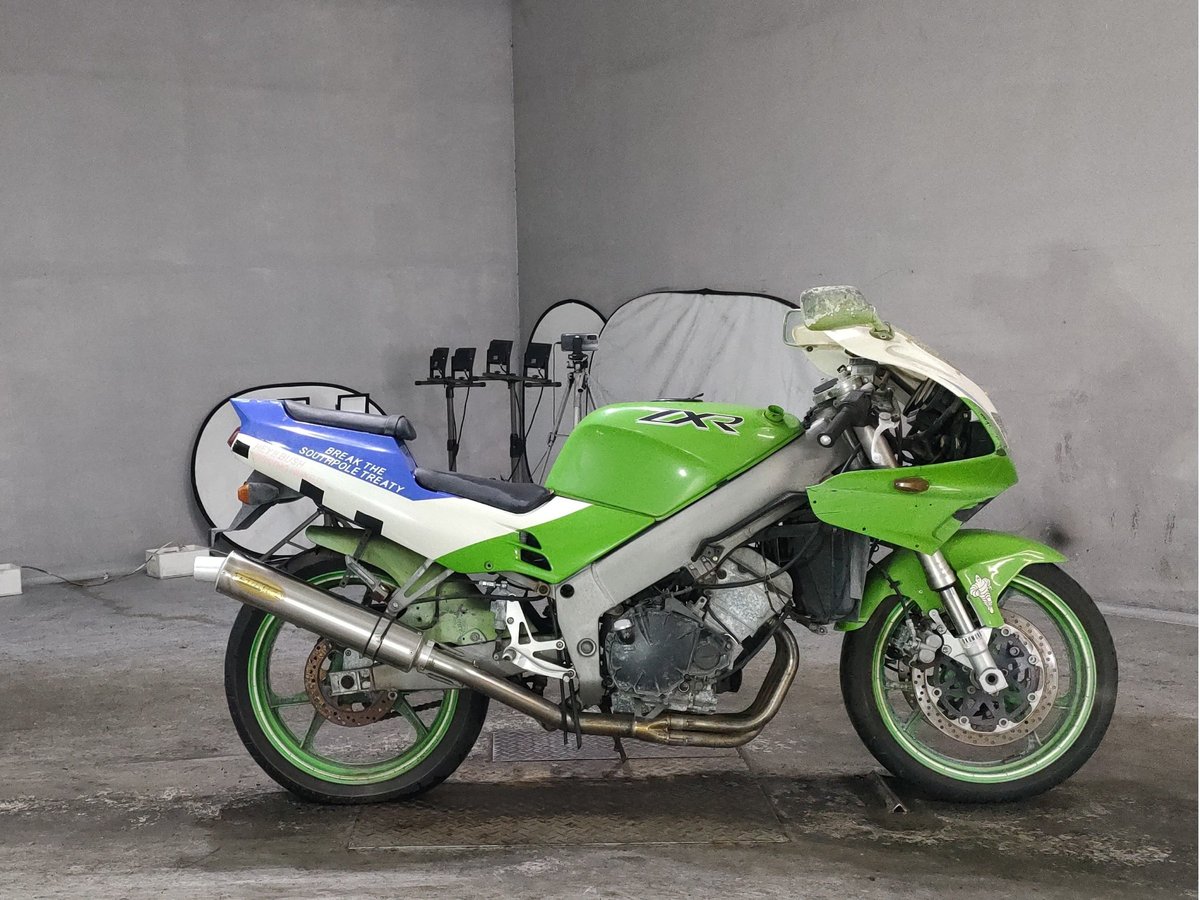 Kawasaki ZXR250, рама ZX250C-011063 – мотоцикл из Японии с аукциона JBA, фото 1