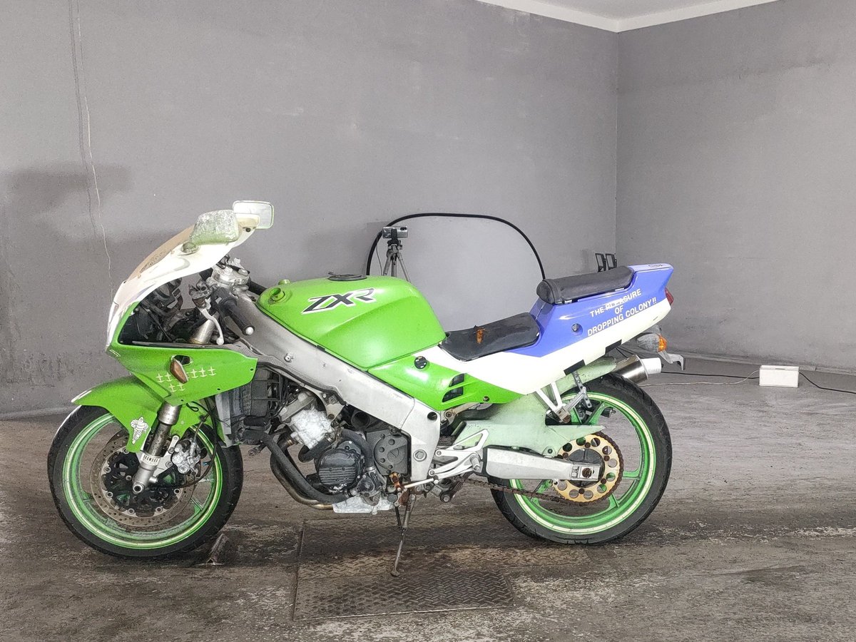 Kawasaki ZXR250, рама ZX250C-011063 – мотоцикл из Японии с аукциона JBA, фото 2