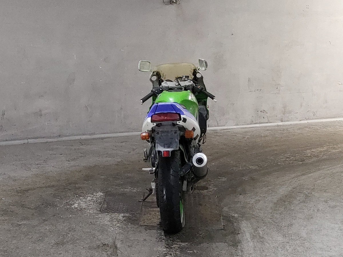 Kawasaki ZXR250, рама ZX250C-011063 – мотоцикл из Японии с аукциона JBA, фото 4
