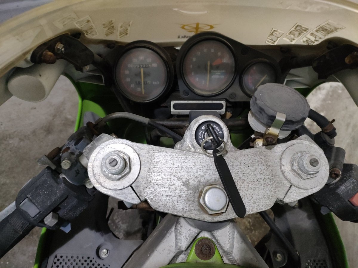 Kawasaki ZXR250, рама ZX250C-011063 – мотоцикл из Японии с аукциона JBA, фото 5