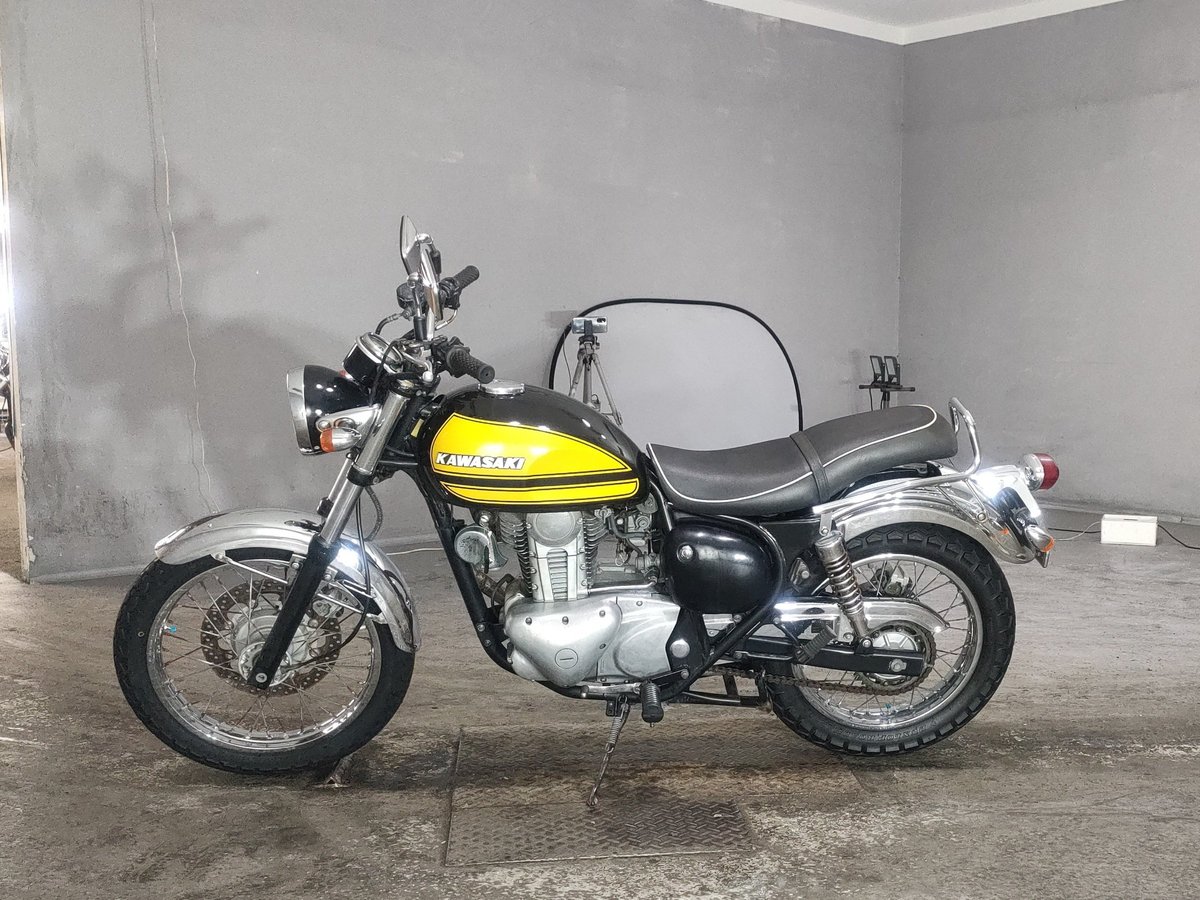 Kawasaki ESTRELLA, рама BJ250A-053963 – мотоцикл из Японии с аукциона JBA, фото 2