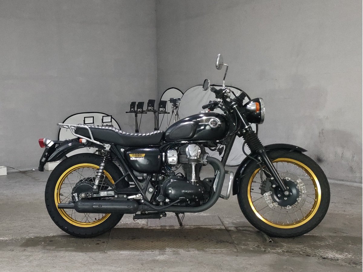 Kawasaki W800 2012, рама EJ800A-003846 – мотоцикл из Японии с аукциона JBA, фото 1