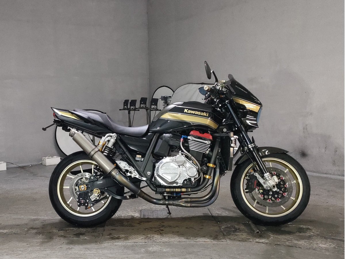 Kawasaki ZRX1200 2017, рама ZRT20D-025203 – мотоцикл из Японии с аукциона JBA, фото 1