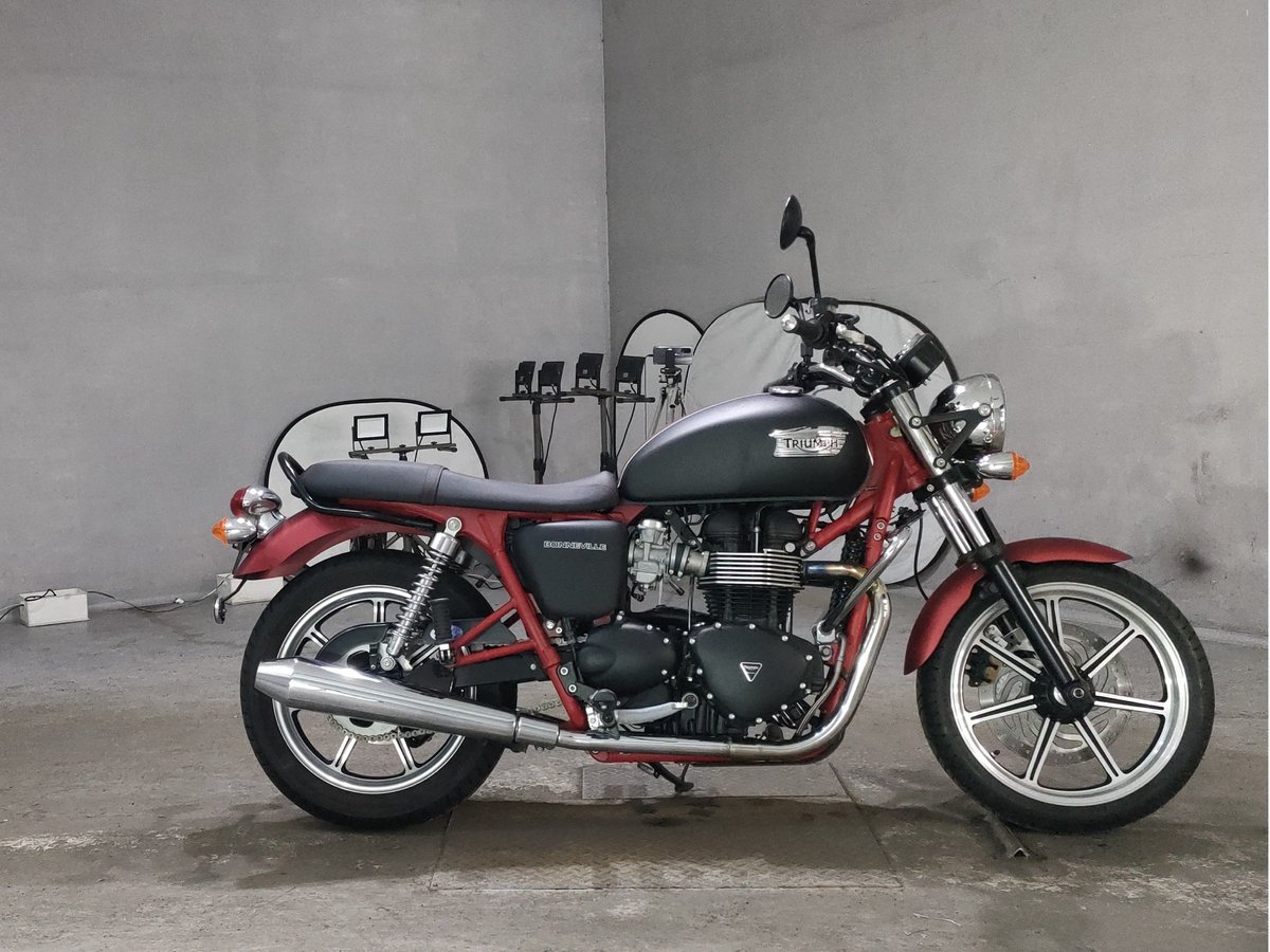 Triumph BONNEVILLE SE 2013, рама SMTTJ9107GD587989 – мотоцикл из Японии с аукциона JBA, фото 1