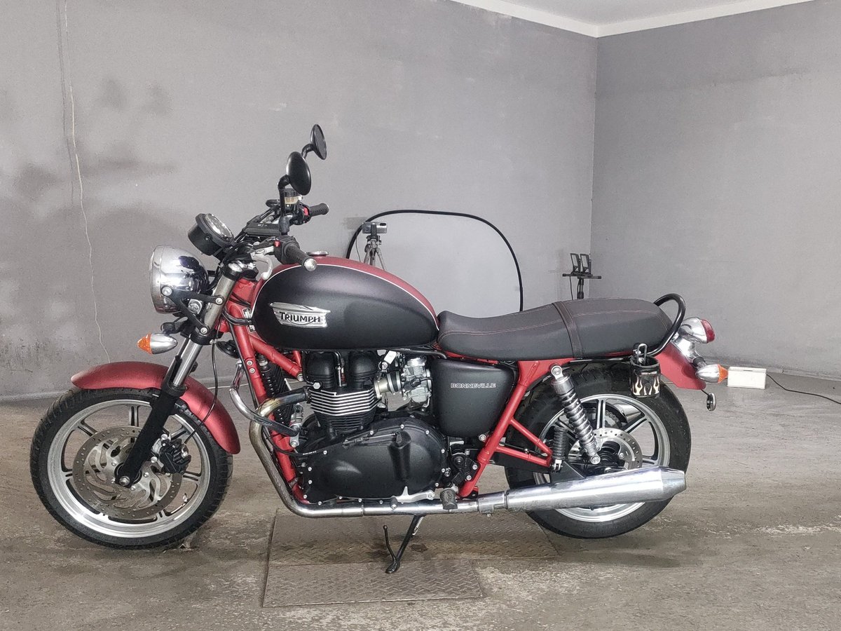 Triumph BONNEVILLE SE 2013, рама SMTTJ9107GD587989 – мотоцикл из Японии с аукциона JBA, фото 2