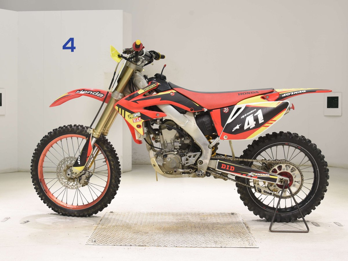 Honda CRF250R 2008, рама ME10-1400290 – мотоцикл из Японии с аукциона BDS, фото 2