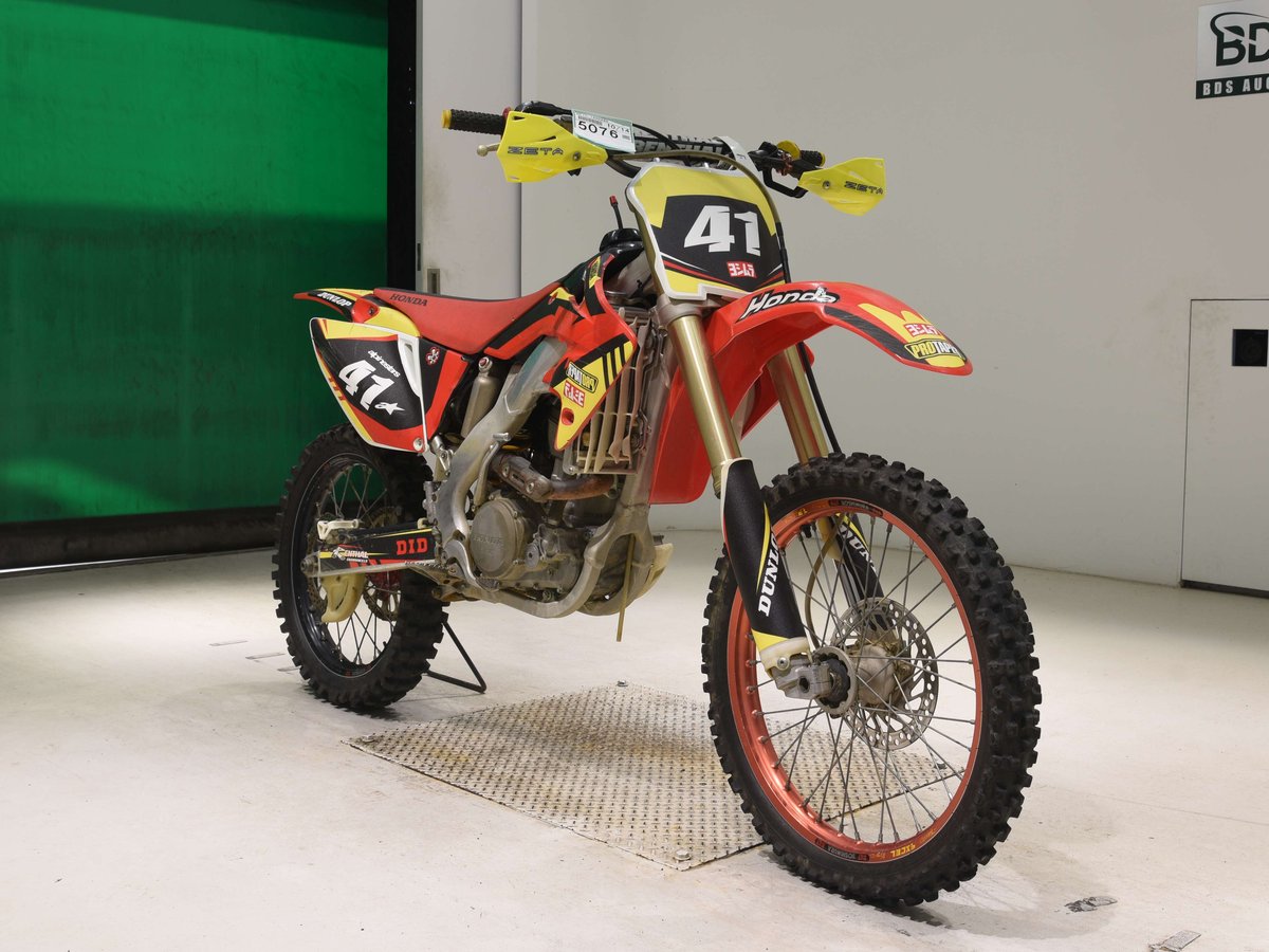 Honda CRF250R 2008, рама ME10-1400290 – мотоцикл из Японии с аукциона BDS, фото 3