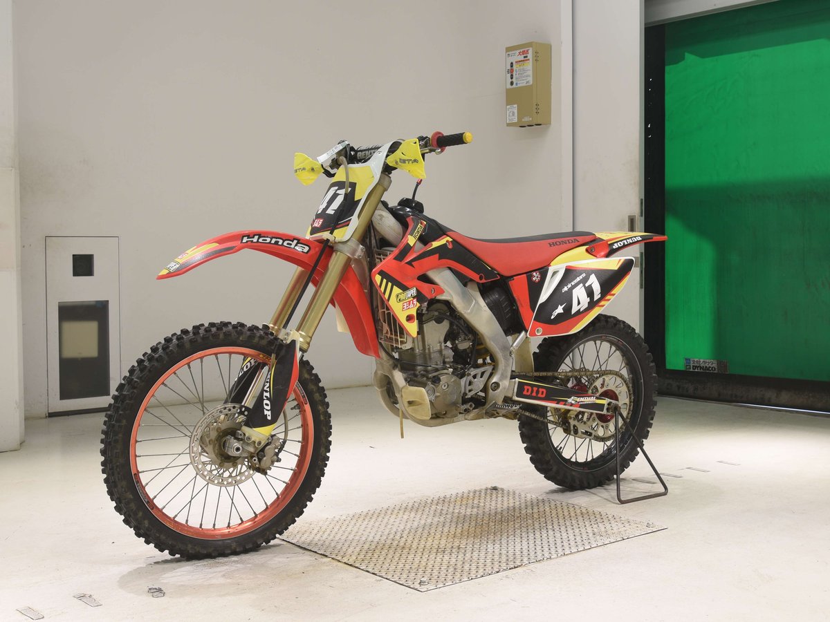 Honda CRF250R 2008, рама ME10-1400290 – мотоцикл из Японии с аукциона BDS, фото 4