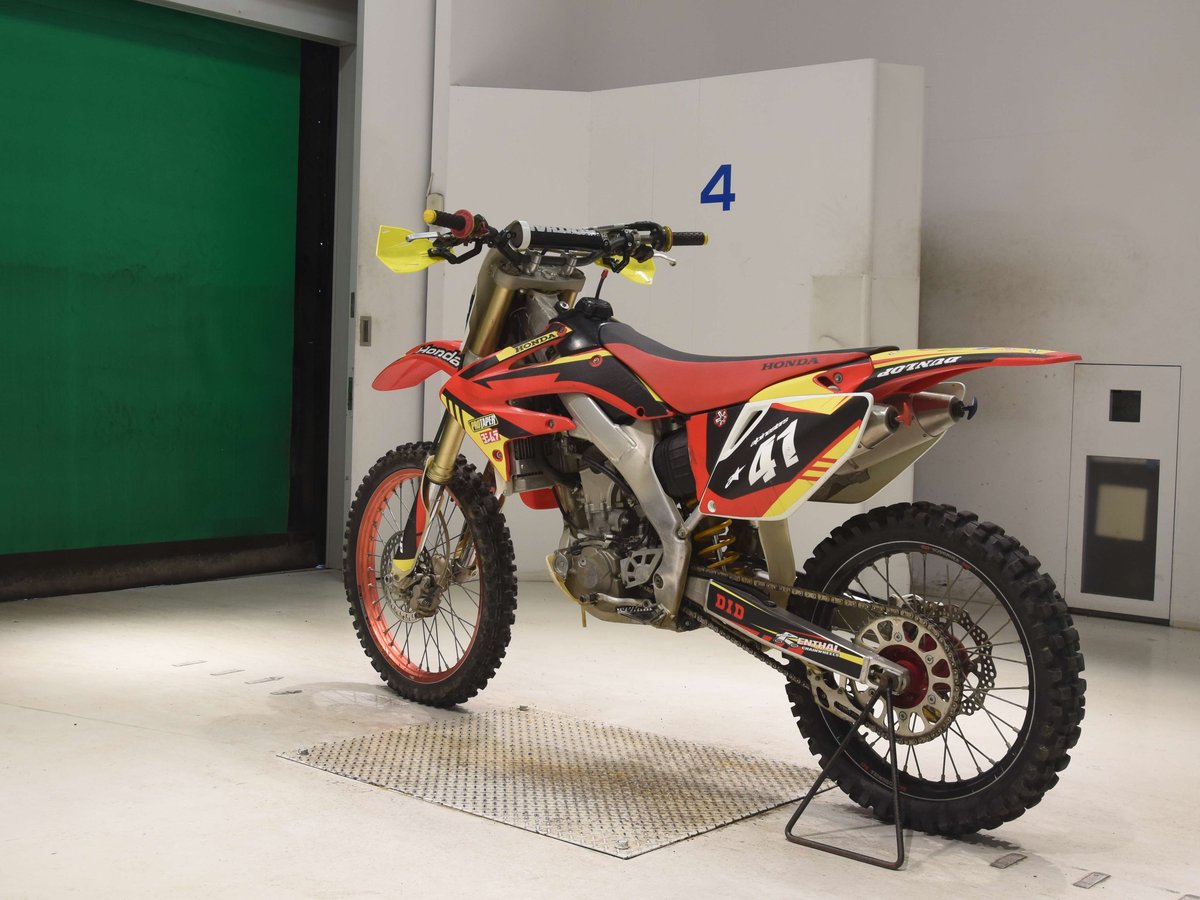 Honda CRF250R 2008, рама ME10-1400290 – мотоцикл из Японии с аукциона BDS, фото 6