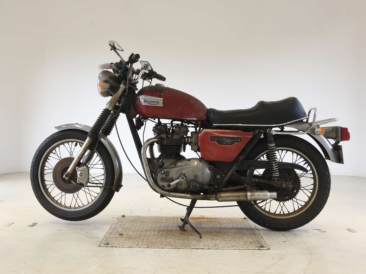 Triumph T140E BONNEVILLE 1979, рама T140EGA28871 – мотоцикл из Японии с аукциона BDS, фото 2
