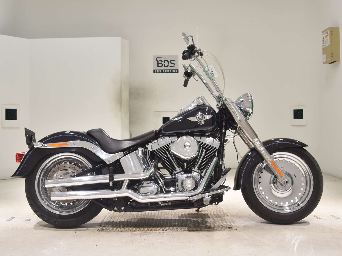 HD FATBOY FLSTF1580 2012, рама 5HD1BX5E7DB016998 – мотоцикл из Японии с аукциона BDS, фото 1