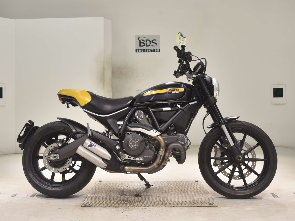 Ducati SCRAMBLER 803 FULLTHROTTLE 2015, рама ML0K102JAFT006696 – мотоцикл из Японии с аукциона BDS, фото 1