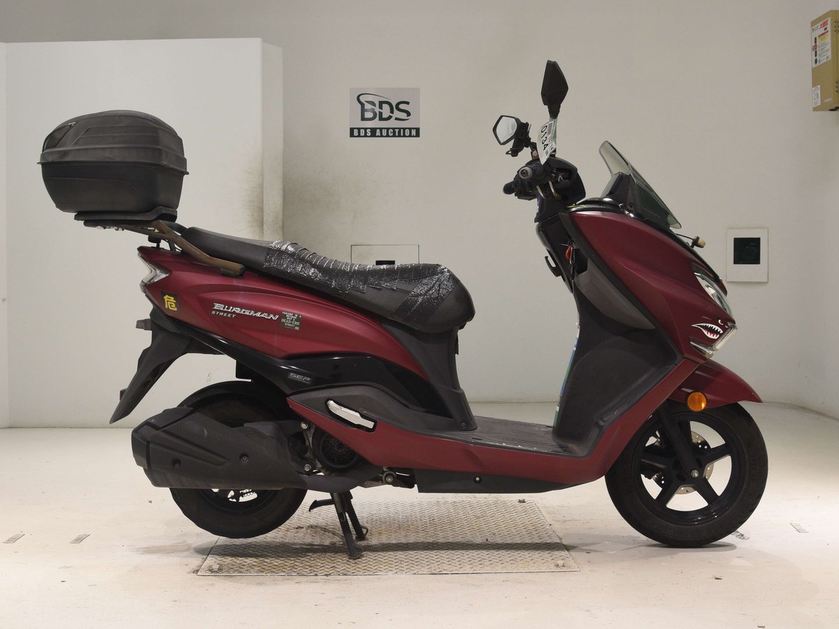Suzuki BURGMAN125 2020, рама MB8EA11DJL8139687 – мотоцикл из Японии с аукциона BDS, фото 1