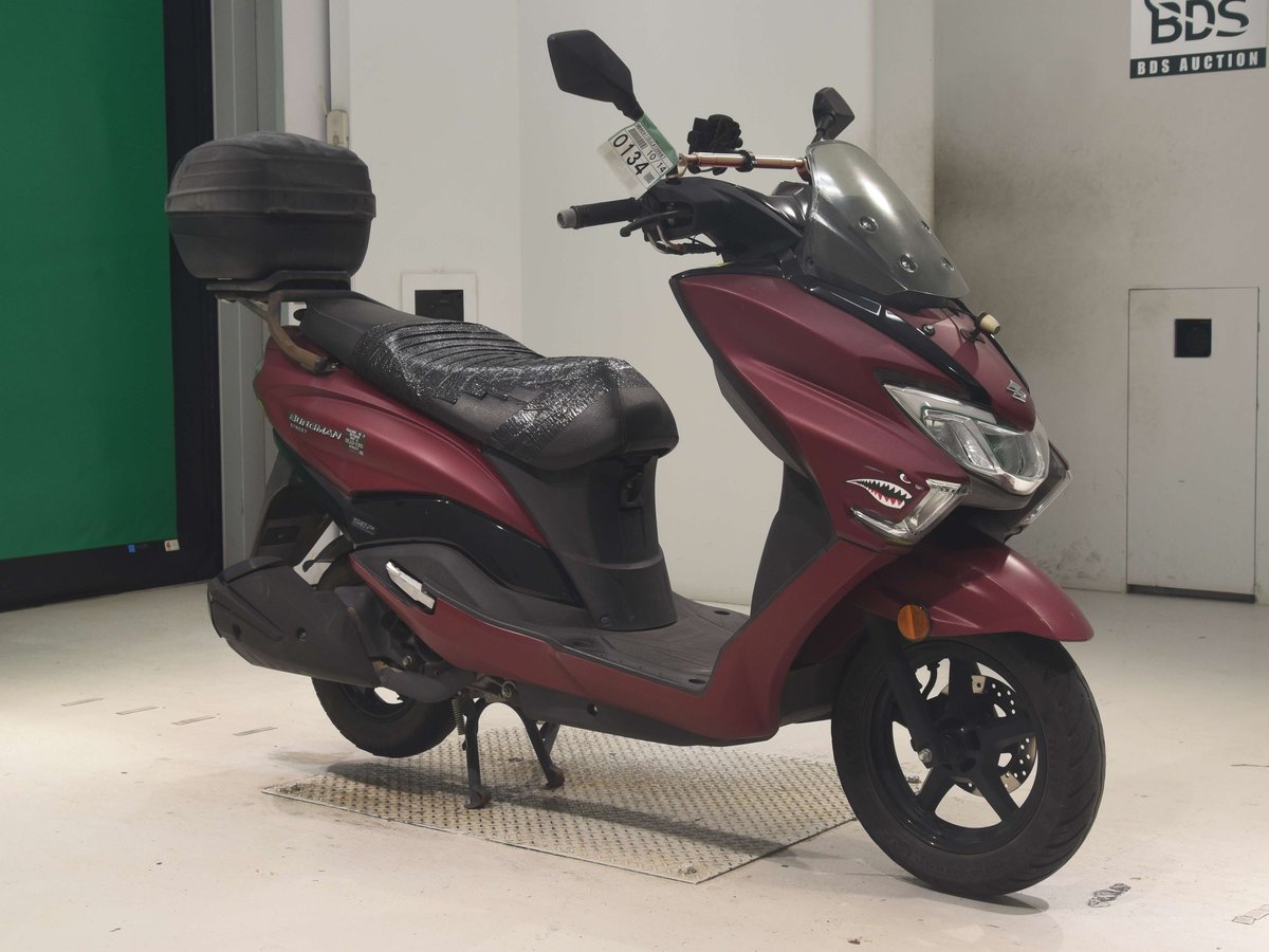 Suzuki BURGMAN125 2020, рама MB8EA11DJL8139687 – мотоцикл из Японии с аукциона BDS, фото 3