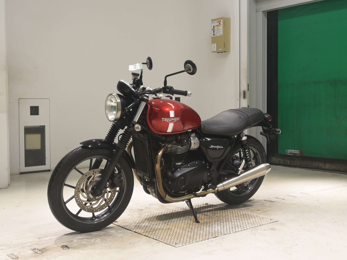 Triumph SPEED TWIN 900 2016, рама SMTDAD74GDG745410 – мотоцикл из Японии с аукциона BDS, фото 4