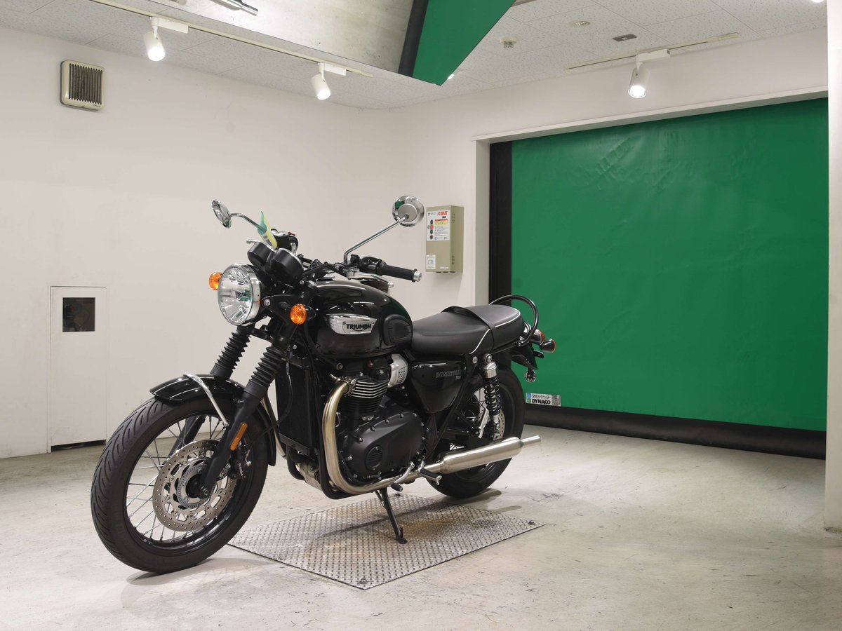 Triumph BONNEVILLE T100 2023, рама SMTDAD70GDRBN5570 – мотоцикл из Японии с аукциона BDS, фото 4