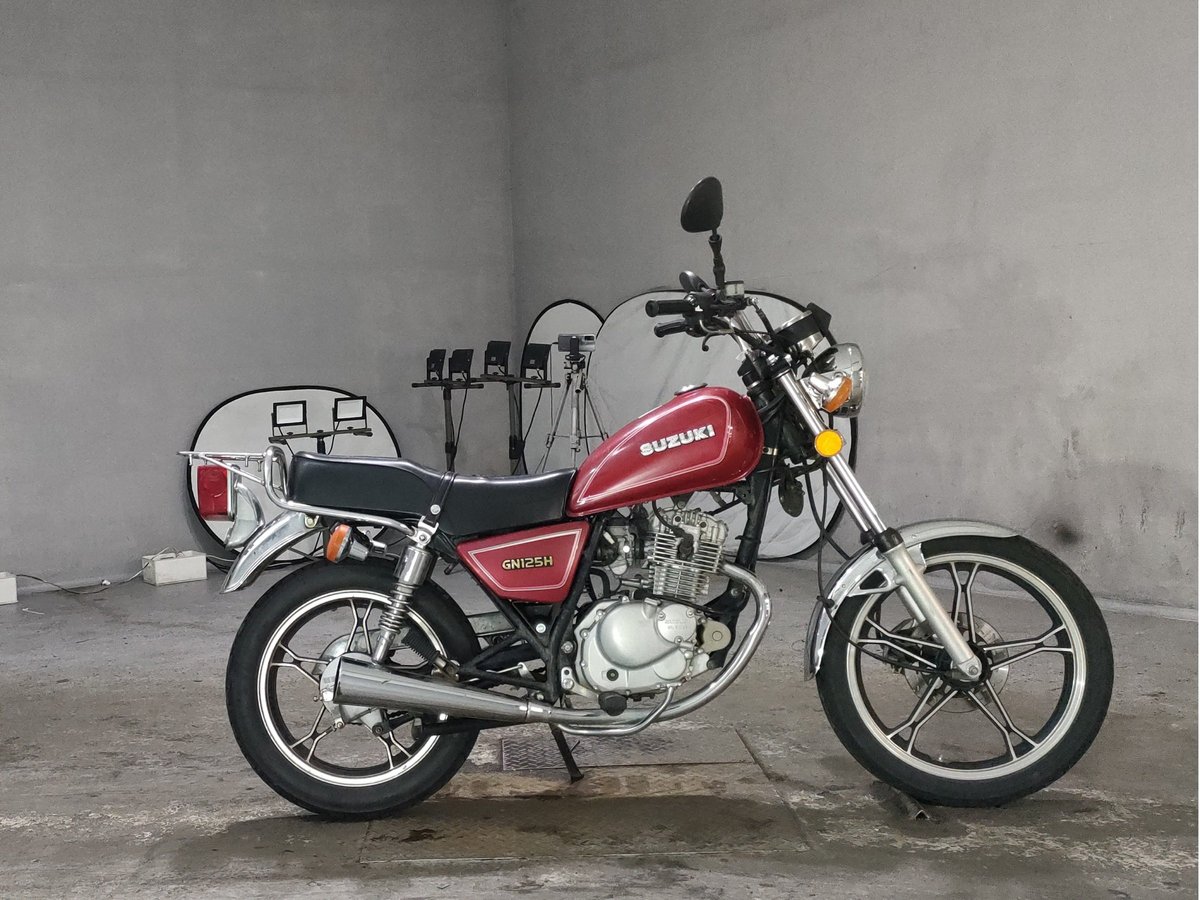 Suzuki GN125H 2016, рама LC6PCJG97G0004729 – мотоцикл из Японии с аукциона JBA, фото 1