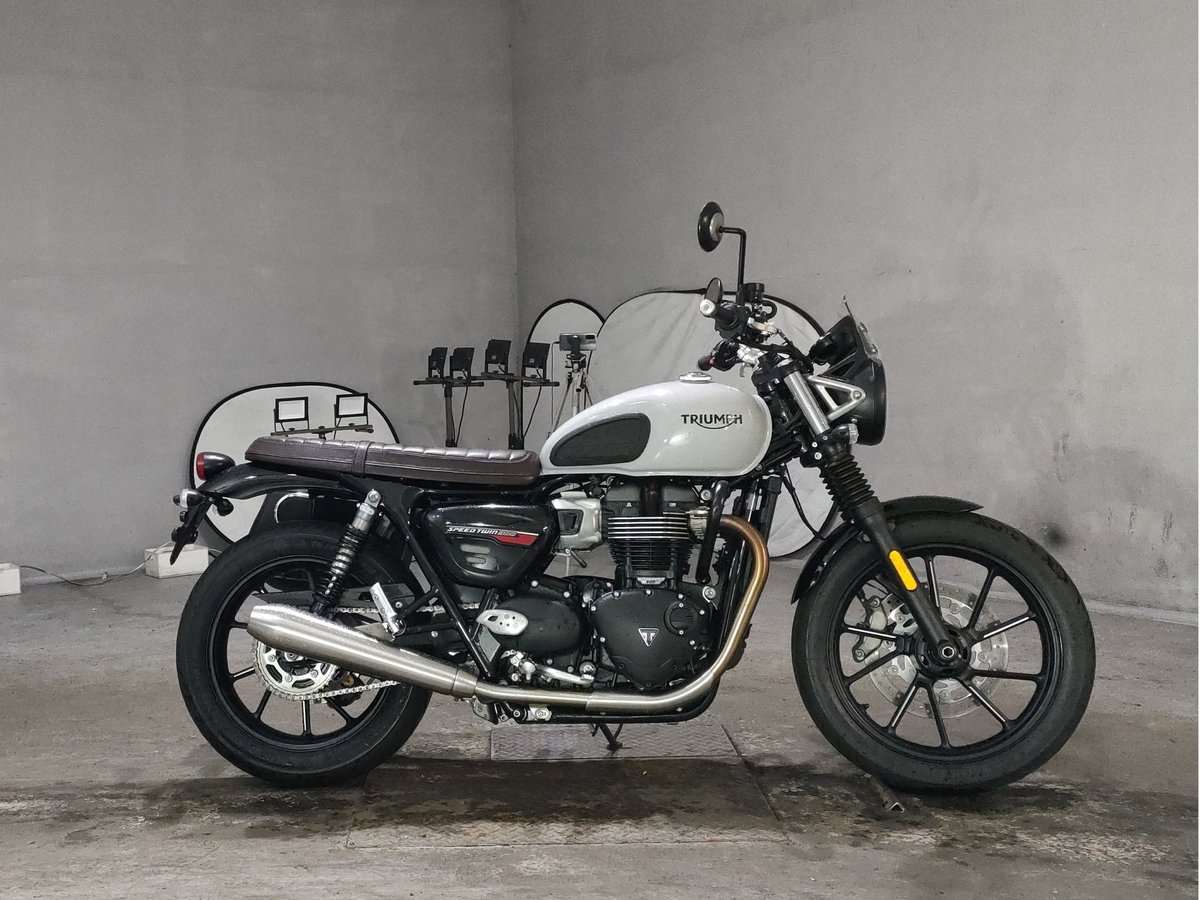 Triumph SPEED TWIN 900 2024, рама SMTDAD74GDSCA5778 – мотоцикл из Японии с аукциона JBA, фото 1