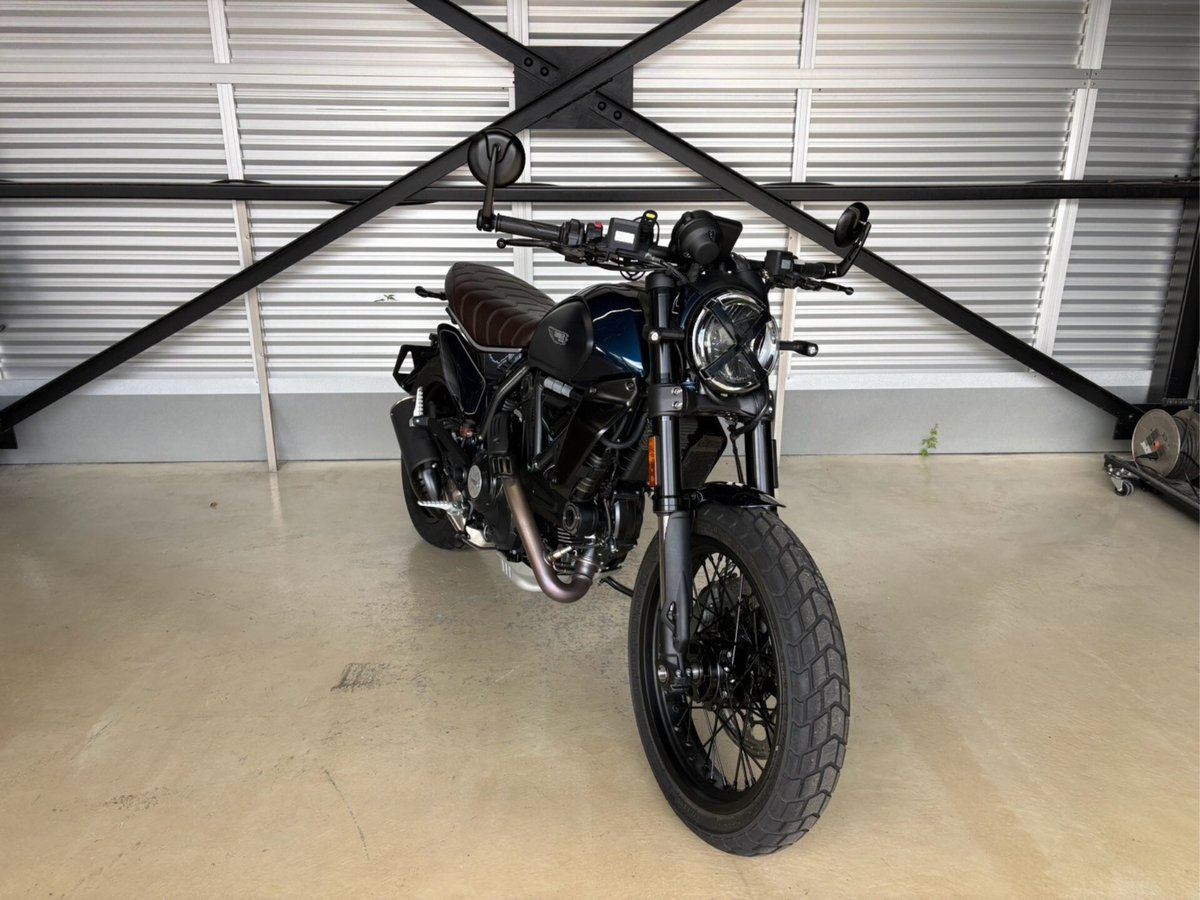 Ducati SCRAMBLER NIGHT SHIFT 2025, рама ZDM7K00AAST003*** – мотоцикл из Японии с аукциона IAUC, фото 4
