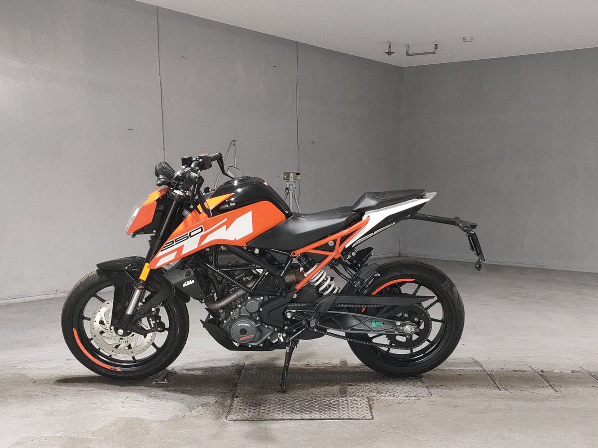 KTM 250 DUKE 2020, рама VBKJPE407LC053948 – мотоцикл из Японии с аукциона JBA, фото 2