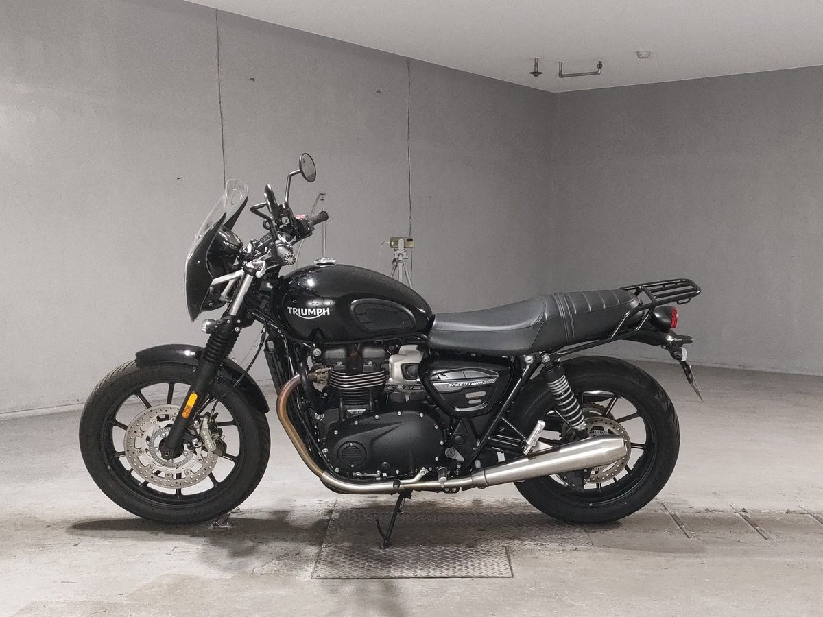 Triumph SPEED TWIN 900 2023, рама SMTDAD74GDPBJ1434 – мотоцикл из Японии с аукциона JBA, фото 2