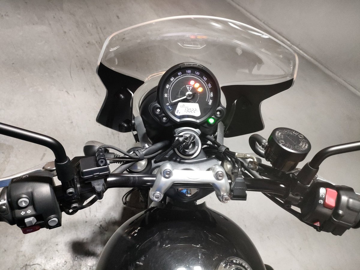 Triumph SPEED TWIN 900 2023, рама SMTDAD74GDPBJ1434 – мотоцикл из Японии с аукциона JBA, фото 5