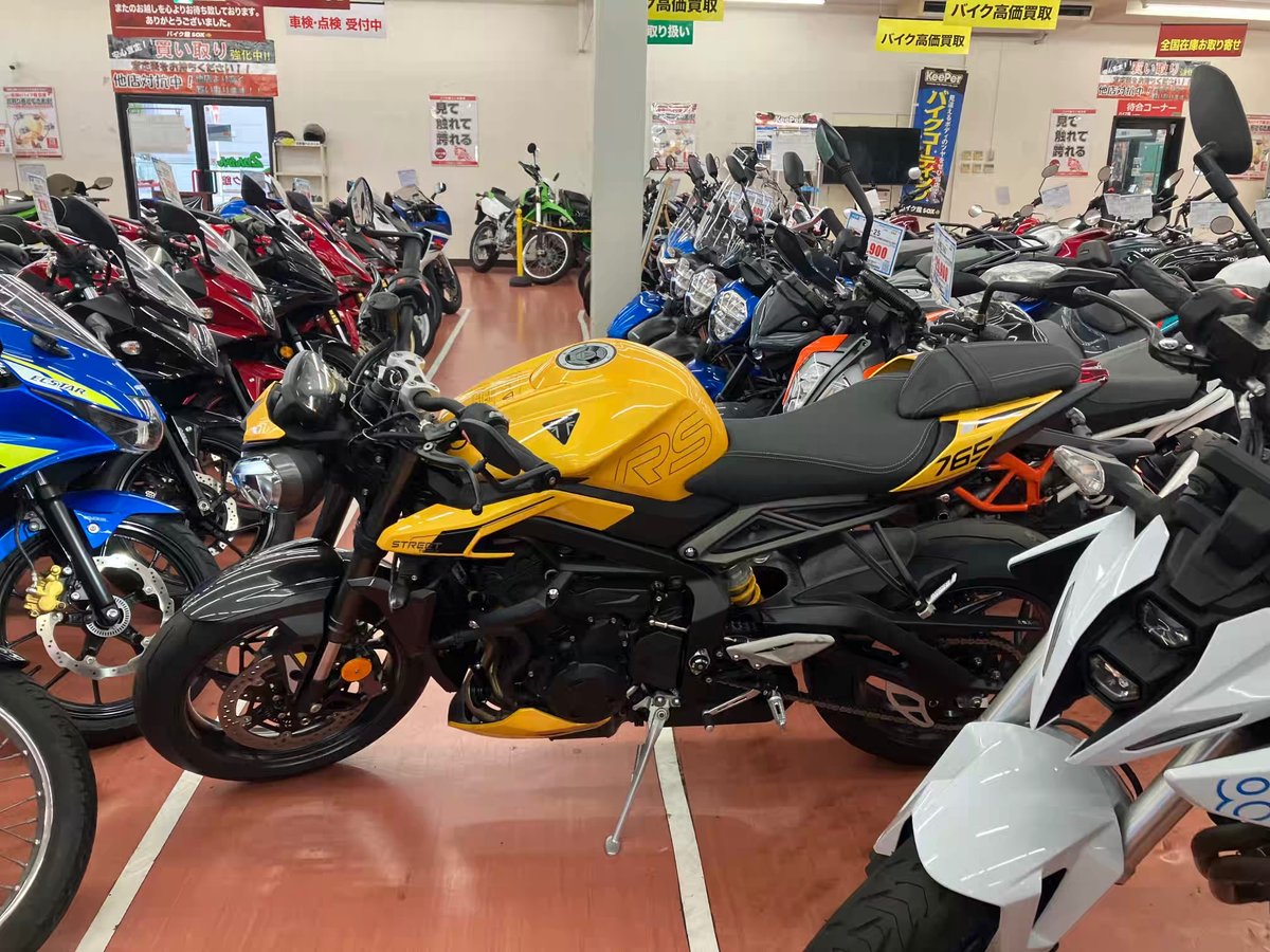 Triumph STREET TRIPLE 765 RS 2025, рама SMTHDA614ASCC3556 – мотоцикл из Японии с аукциона IAUC, фото 1