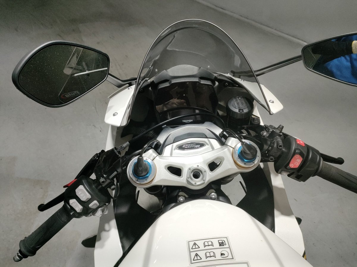 Triumph SPEED TRIPLE 1200RR 2024, рама SMTS3P02SCRBM8521 – мотоцикл из Японии с аукциона JBA, фото 5
