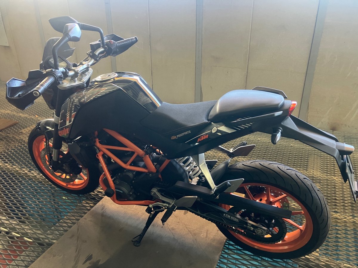 KTM MODEL: KTM 390DUKE 2017, рама VBKJGJ406GC283365 – мотоцикл из Японии с аукциона IAUC, фото 2