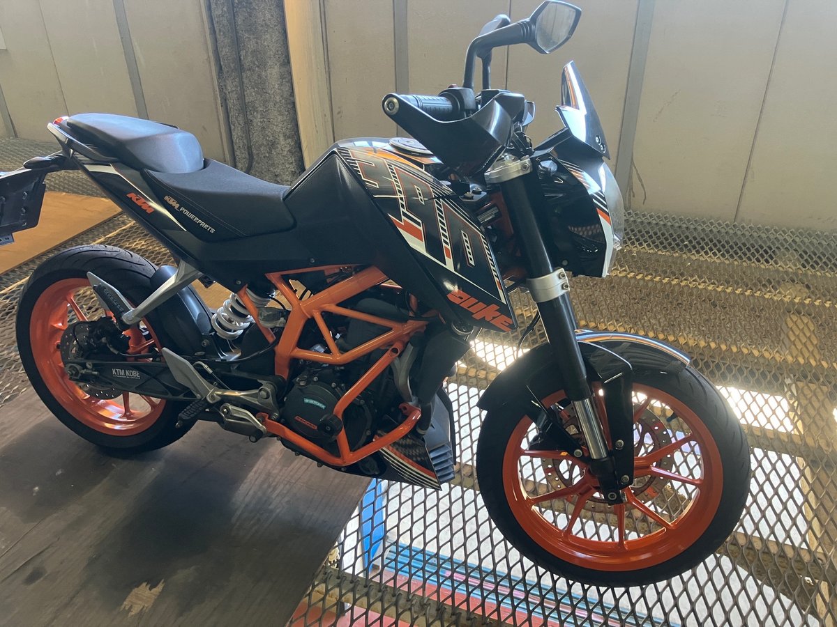 KTM MODEL: KTM 390DUKE 2017, рама VBKJGJ406GC283365 – мотоцикл из Японии с аукциона IAUC, фото 5