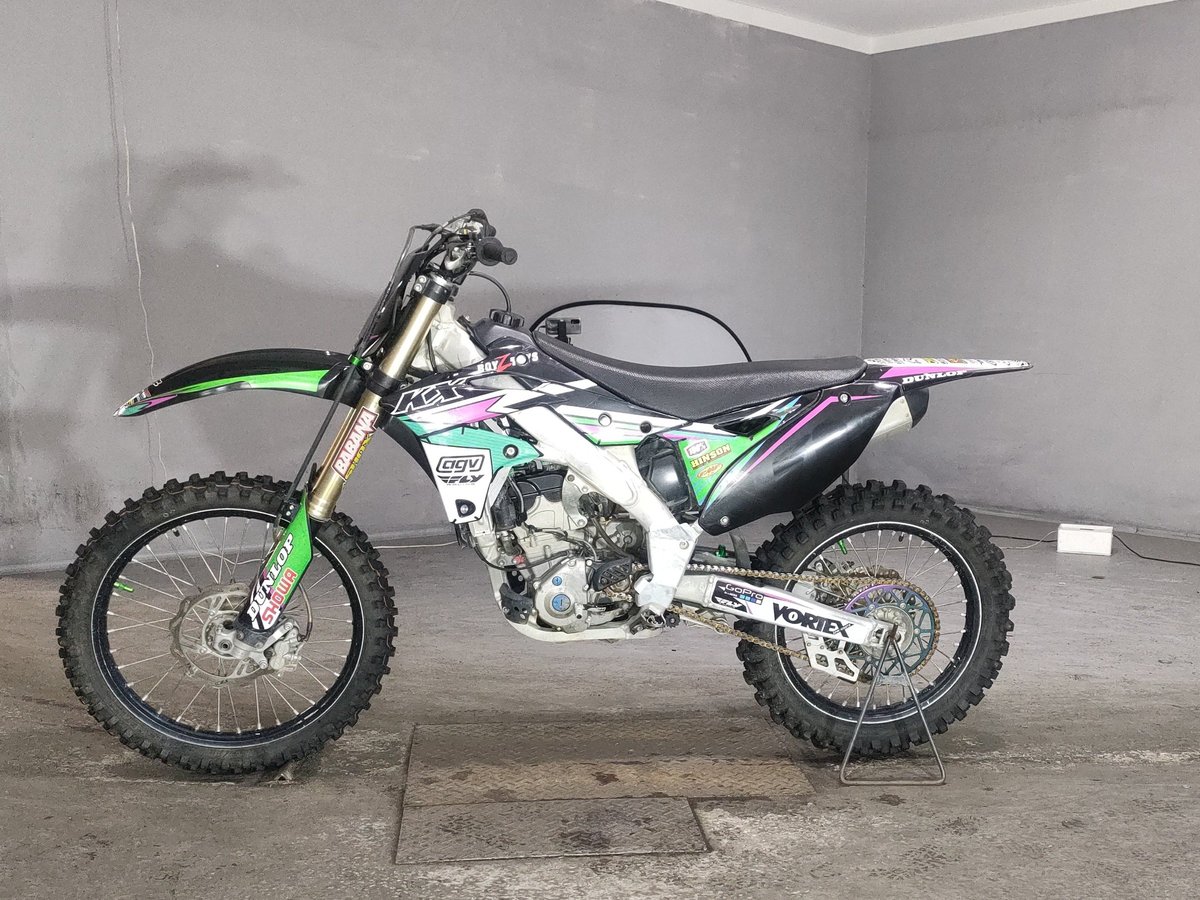 Kawasaki KX250F, рама KX250Z-014687 – мотоцикл из Японии с аукциона JBA, фото 2