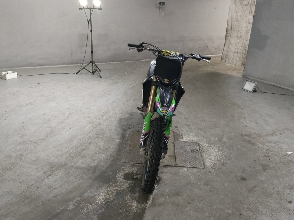 Kawasaki KX250F, рама KX250Z-014687 – мотоцикл из Японии с аукциона JBA, фото 3