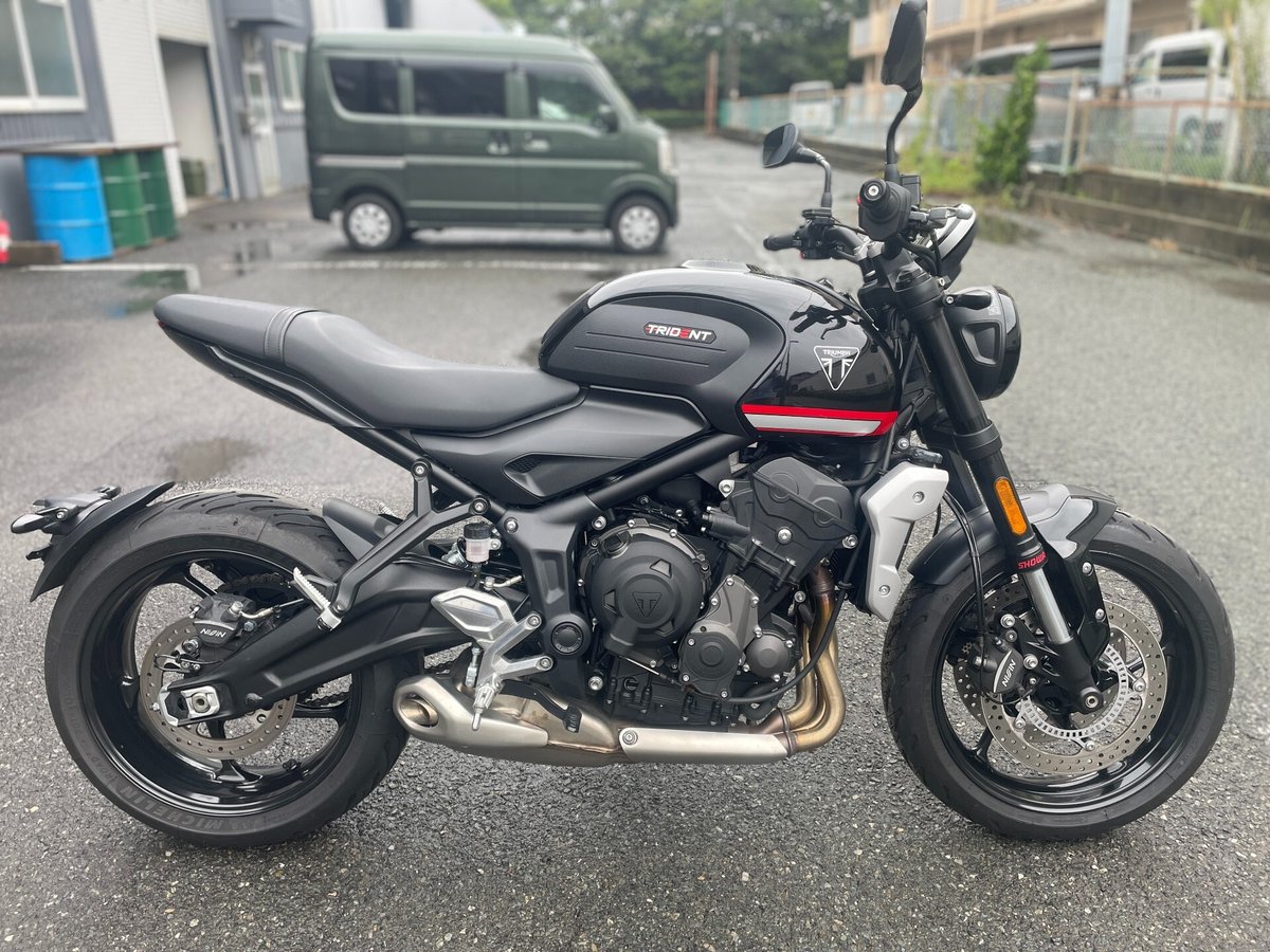 Triumph TRIDENT660 2023, рама SMTLGL10U3RBP7060 – мотоцикл из Японии с аукциона IAUC, фото 1