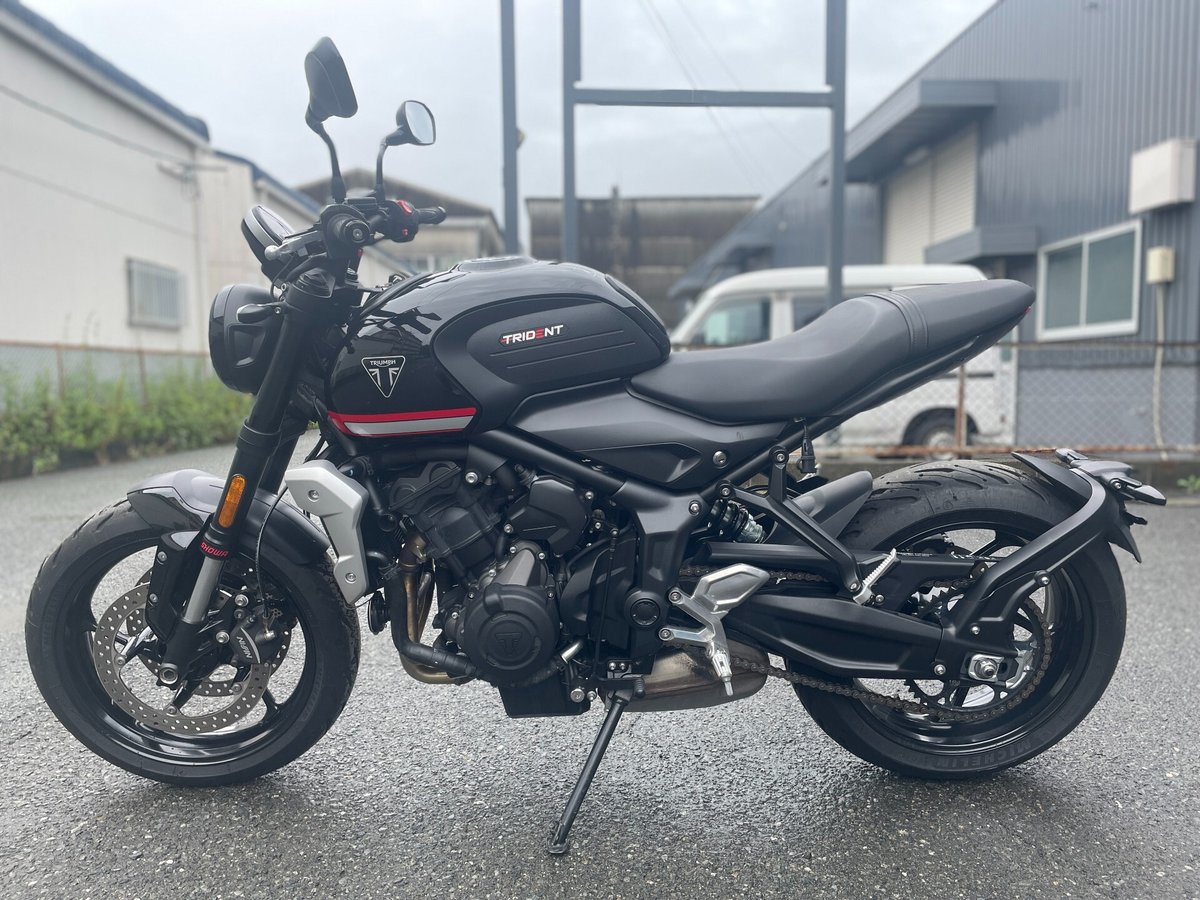 Triumph TRIDENT660 2023, рама SMTLGL10U3RBP7060 – мотоцикл из Японии с аукциона IAUC, фото 3