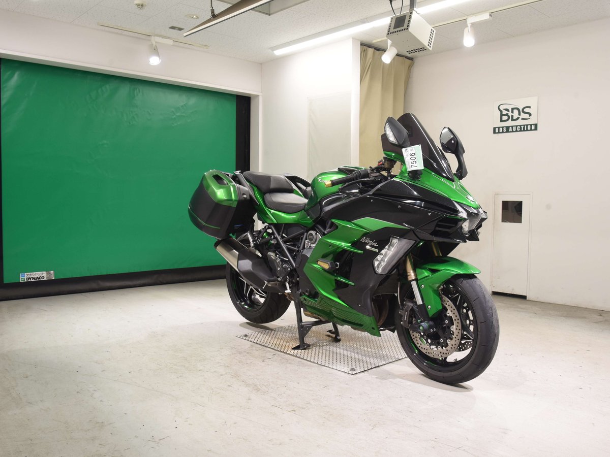 Kawasaki NINJA H2 SX 2019, рама ZXT02A-005458 – мотоцикл из Японии с аукциона BDS, фото 3