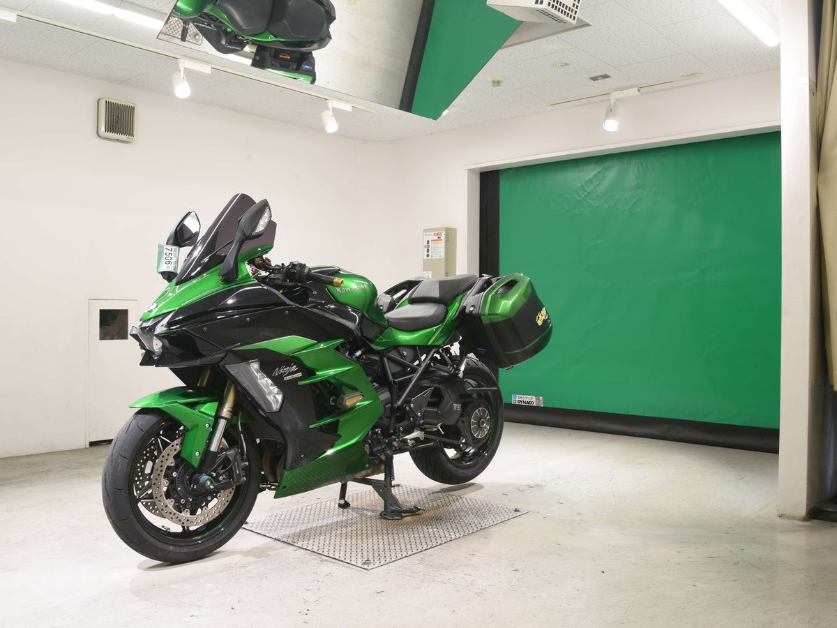Kawasaki NINJA H2 SX 2019, рама ZXT02A-005458 – мотоцикл из Японии с аукциона BDS, фото 4