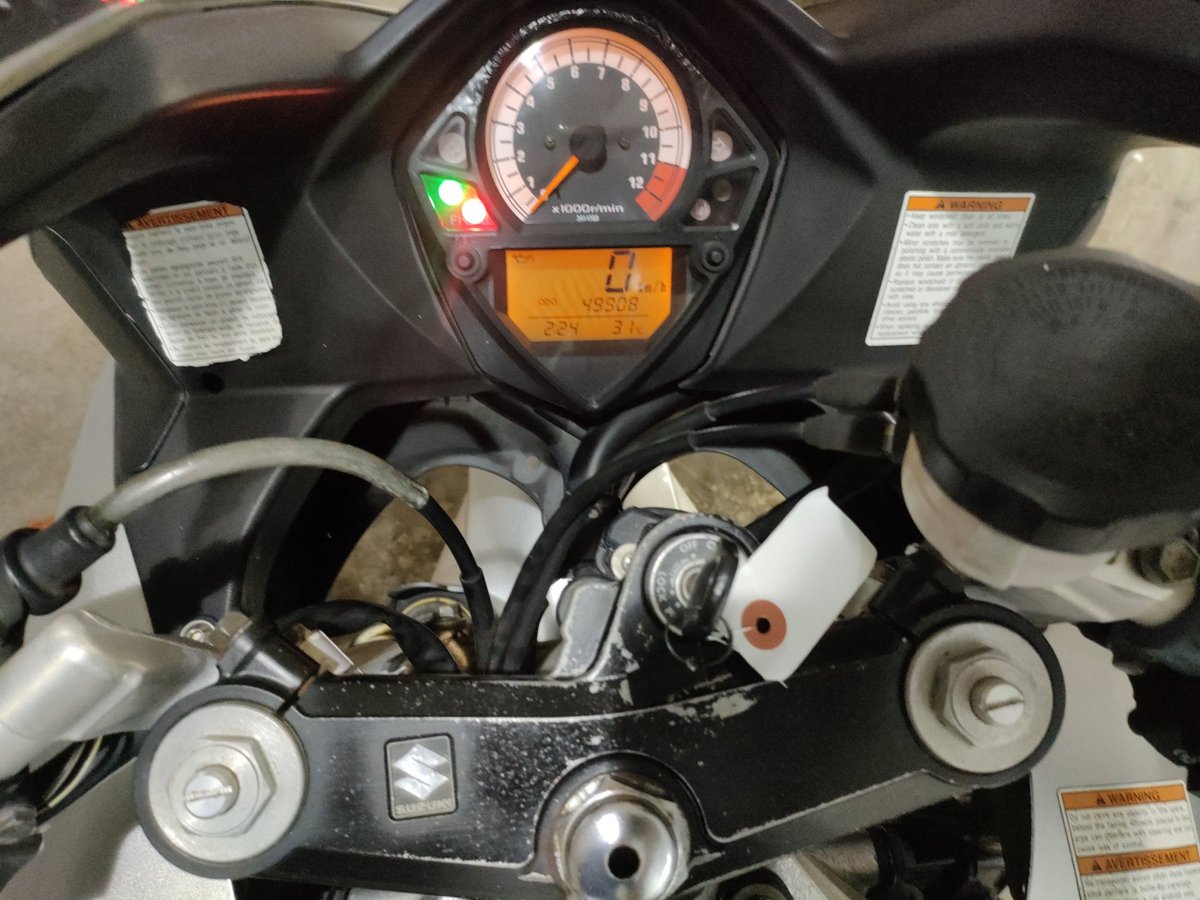 Suzuki SV650S 2003, рама JS1VP53A132100968 – мотоцикл из Японии с аукциона JBA, фото 5