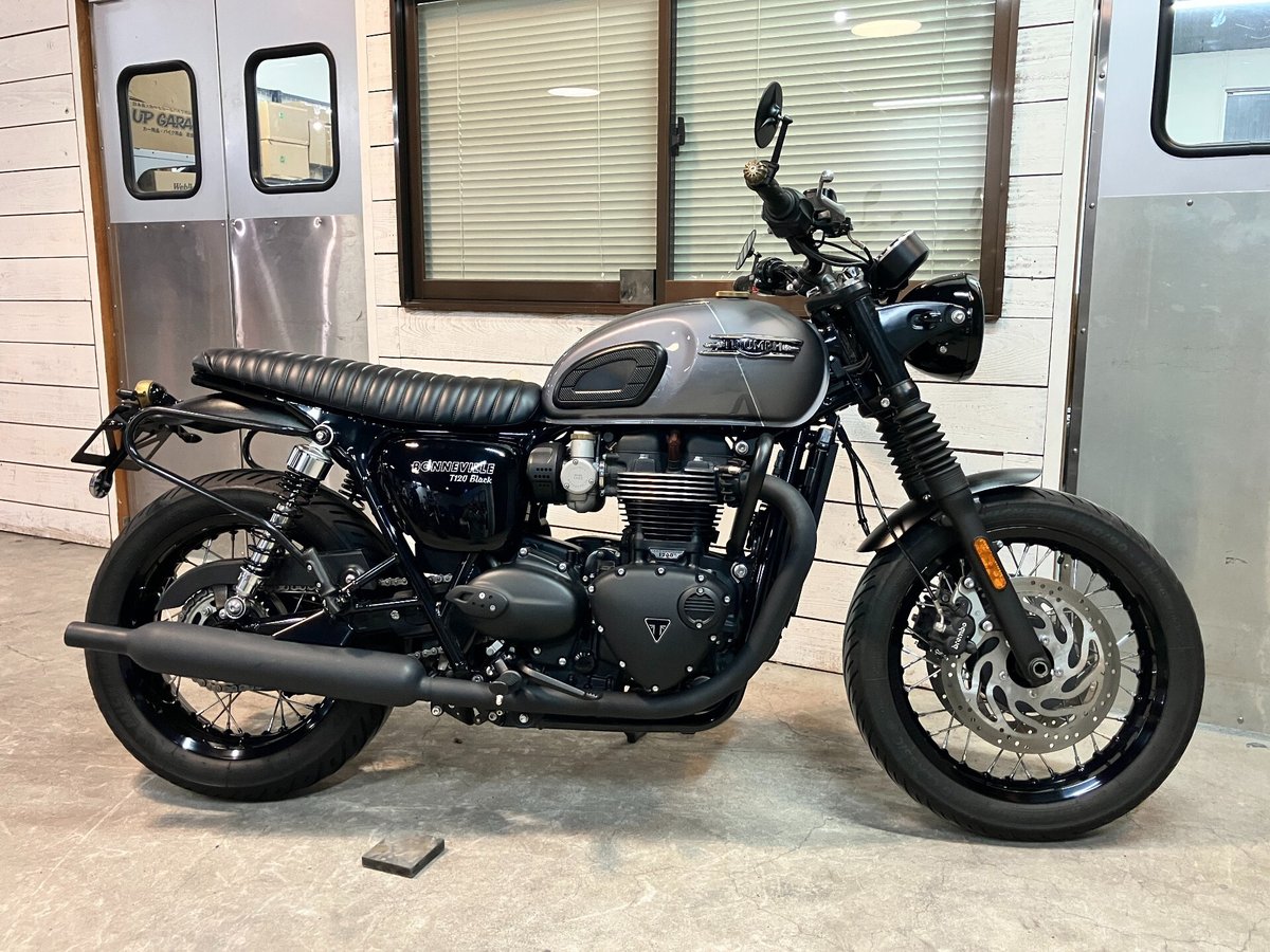 Triumph TRYANPH BONNEVILLE T120B 2025, рама SMTD1BH23STCE1679 – мотоцикл из Японии с аукциона IAUC, фото 1
