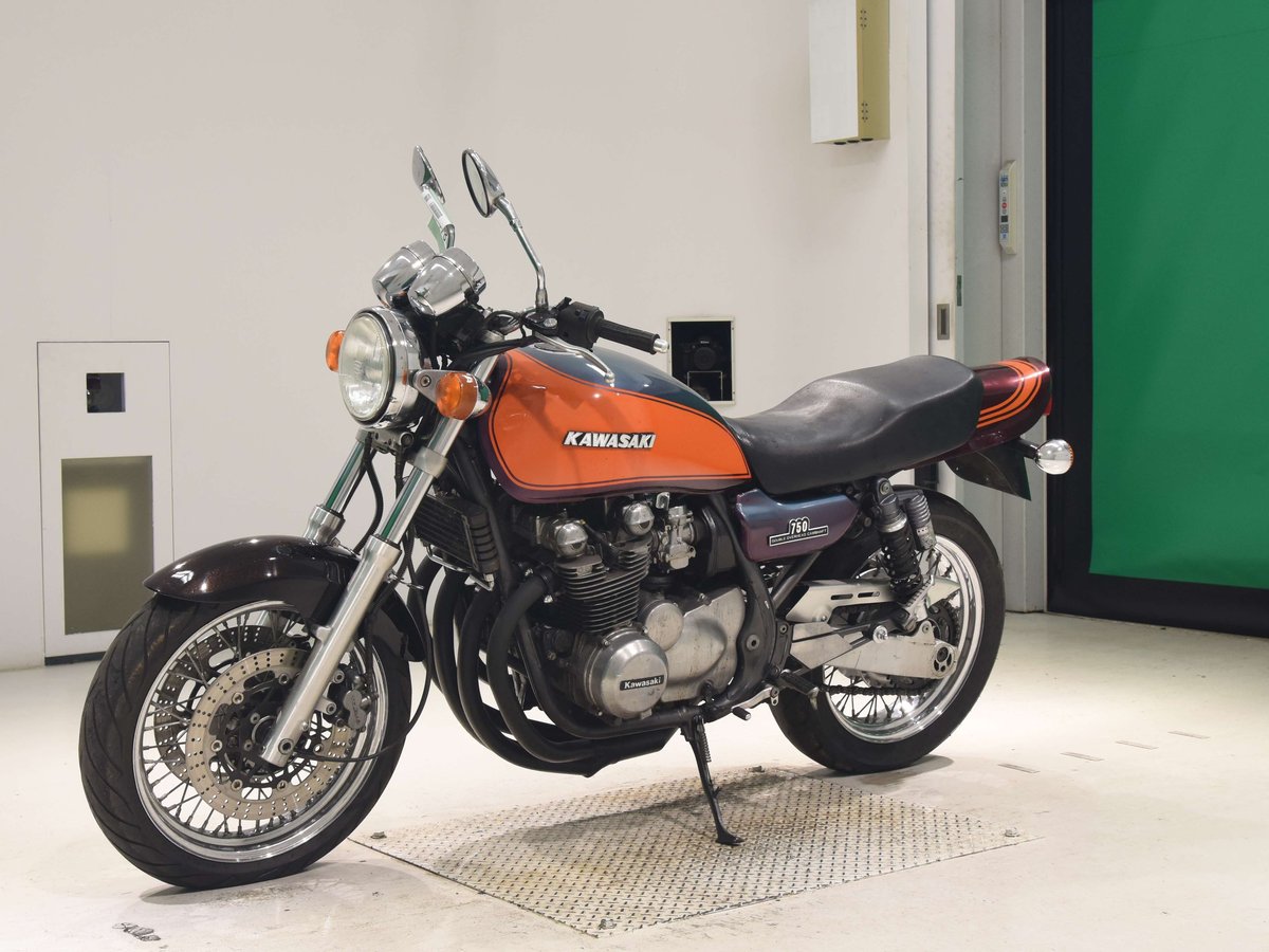 Kawasaki ZEPHYR750 2025, рама ZR750C-035467 – мотоцикл из Японии с аукциона BDS, фото 4