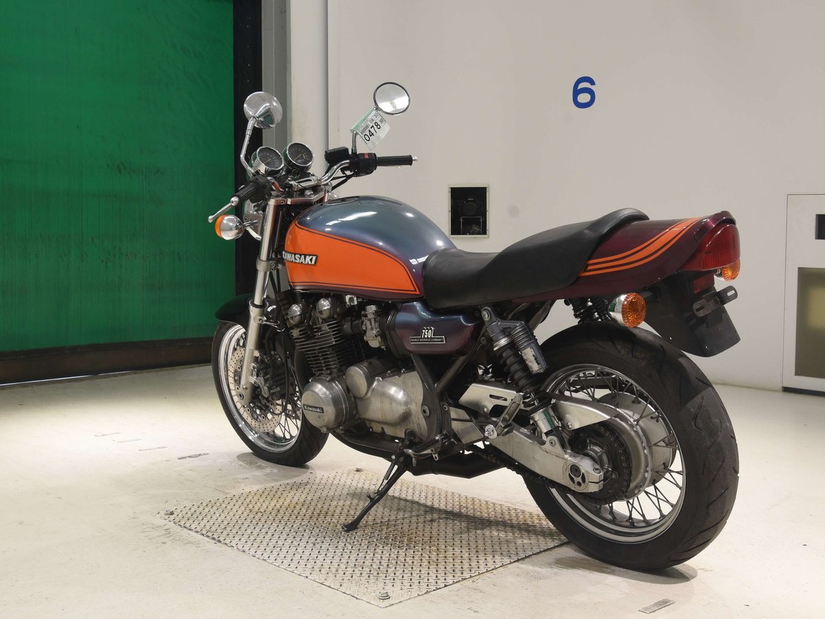 Kawasaki ZEPHYR750 2025, рама ZR750C-035467 – мотоцикл из Японии с аукциона BDS, фото 6