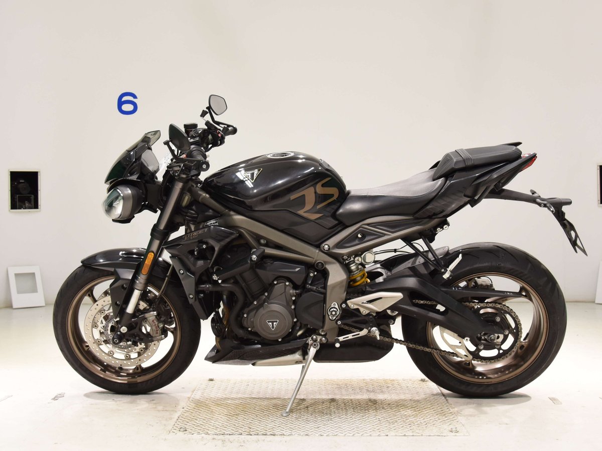 Triumph STREET TRIPLE RS 2023, рама SMTHDA554ZPBC8428 – мотоцикл из Японии с аукциона BDS, фото 2