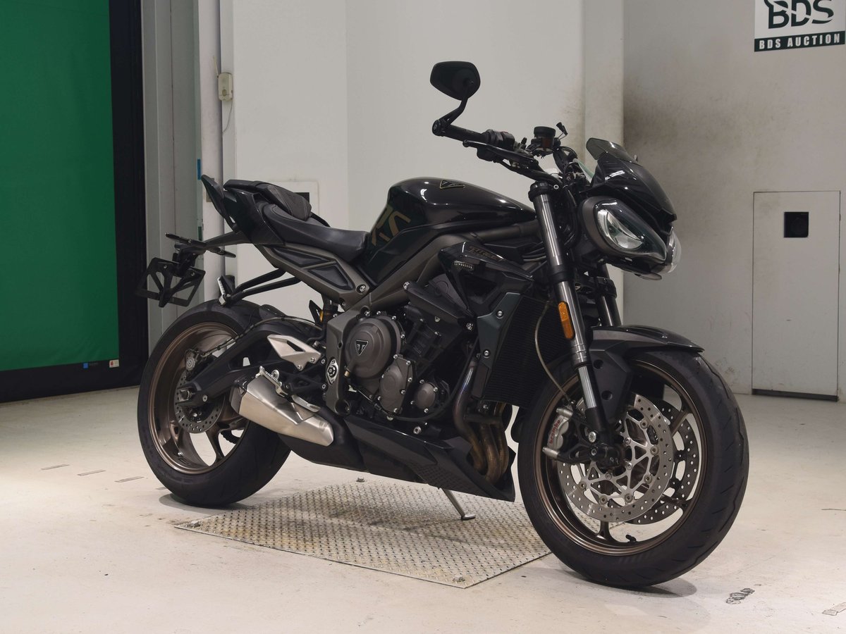 Triumph STREET TRIPLE RS 2023, рама SMTHDA554ZPBC8428 – мотоцикл из Японии с аукциона BDS, фото 3