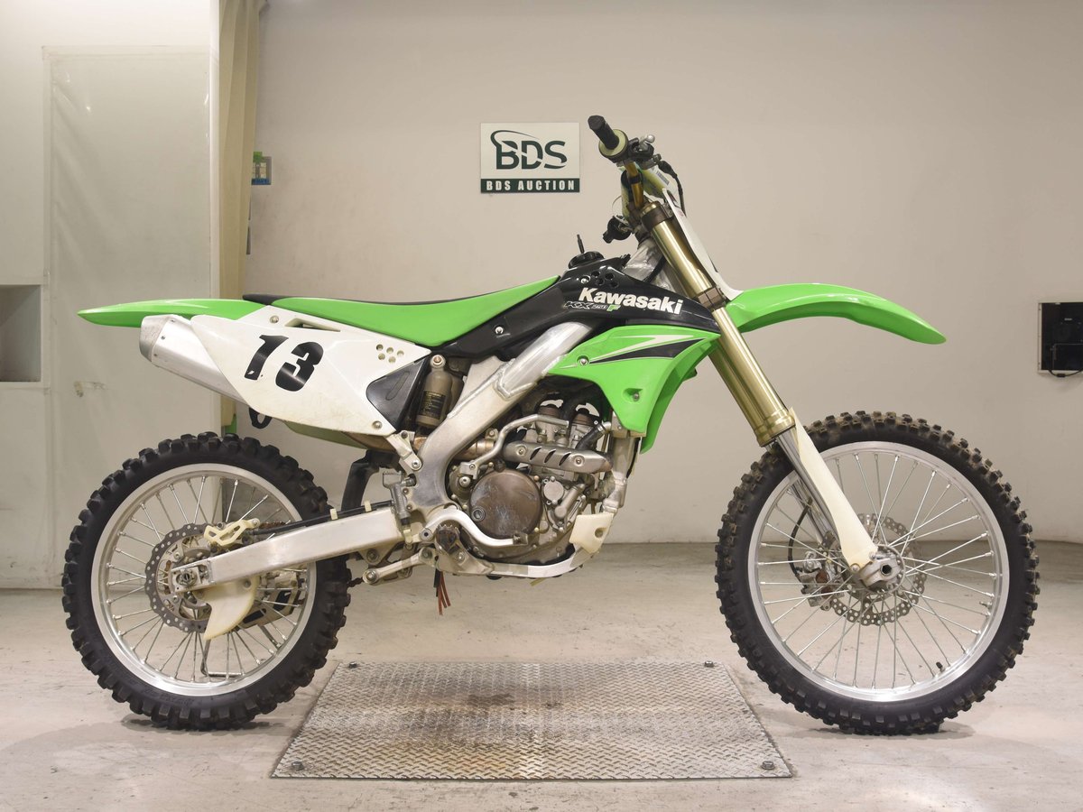 Kawasaki KX250F, рама KX250T-003038 – мотоцикл из Японии с аукциона BDS, фото 1