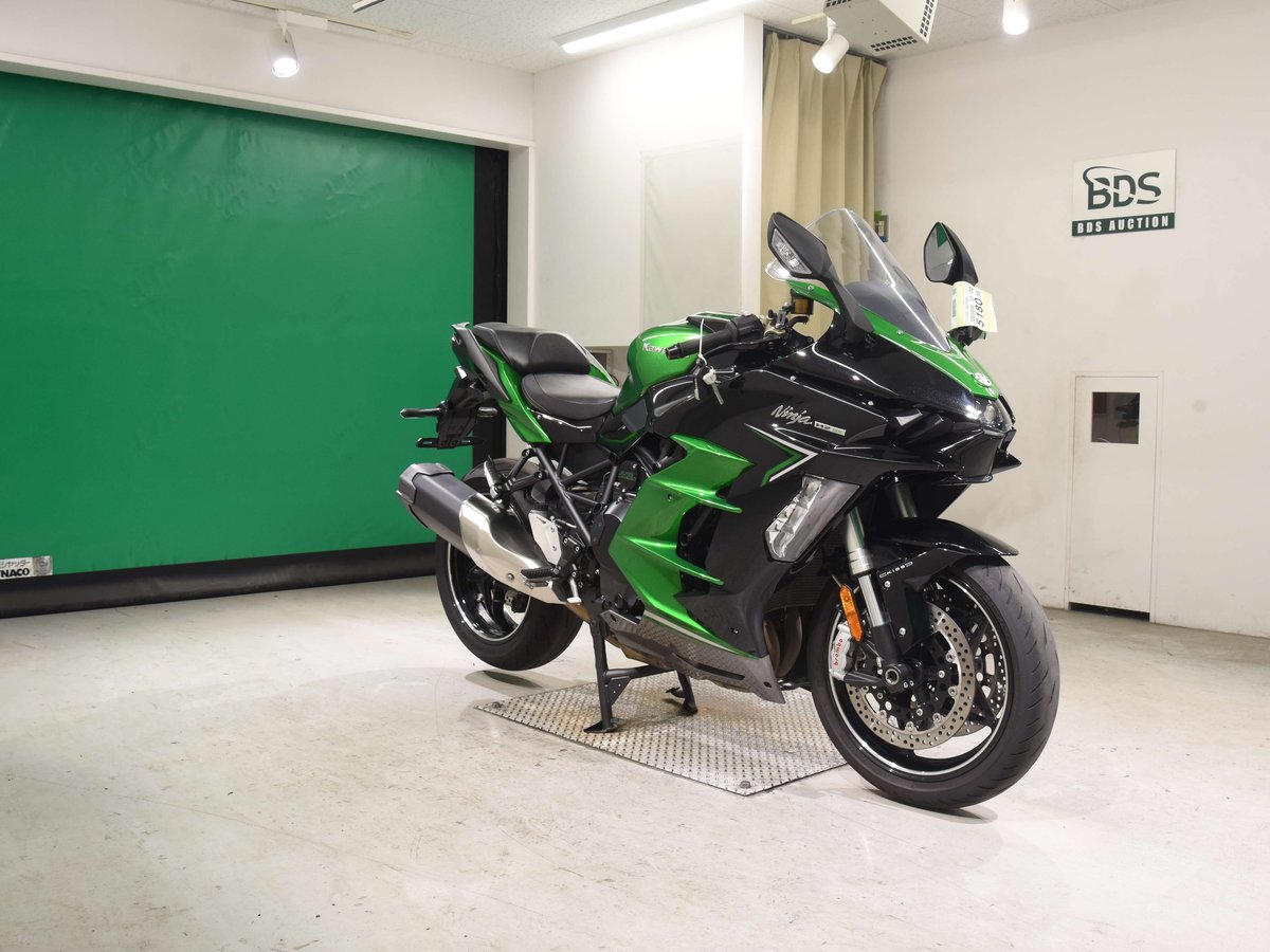 Kawasaki NINJA H2 SX SE 2023, рама ZXT02P-001799 – мотоцикл из Японии с аукциона BDS, фото 3