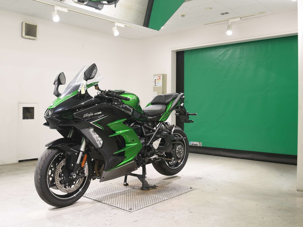 Kawasaki NINJA H2 SX SE 2023, рама ZXT02P-001799 – мотоцикл из Японии с аукциона BDS, фото 4